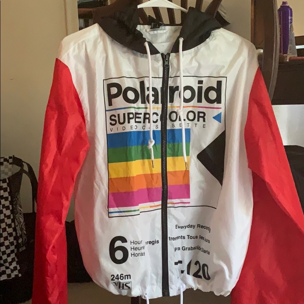 Women’s vintage Polaroid jacket